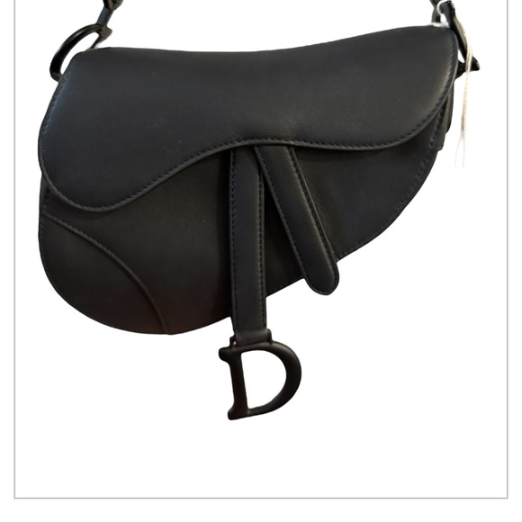 Authentic Christian Dior Mini Matte Saddle Bag - Picture 7 of 12